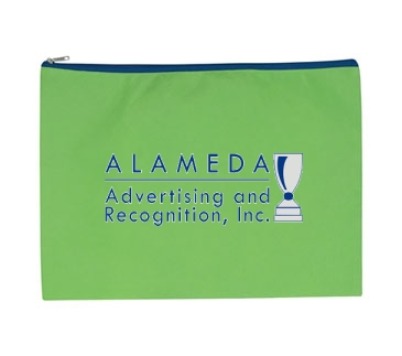 Non-Woven Document Sleeve With Zipper_Silk-Screen