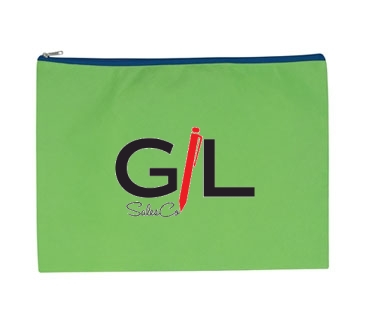 Non-Woven Document Sleeve With Zipper_Silk-Screen
