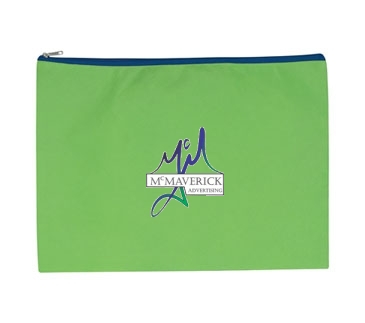 Non-Woven Document Sleeve With Zipper_Silk-Screen