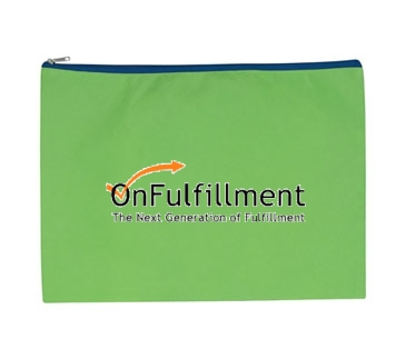 Non-Woven Document Sleeve With Zipper_Silk-Screen