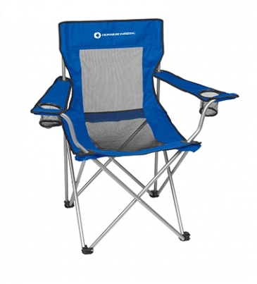 Mesh Folding Chair With Carrying Bag