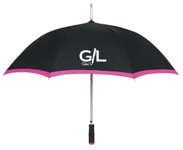46" Arc Edge Two-Tone Umbrella