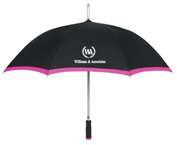 46" Arc Edge Two-Tone Umbrella
