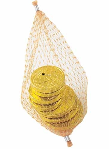 Stock Chocolate Coins (Per Mesh Net)