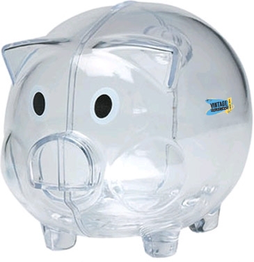 Plastic Piggy Bank