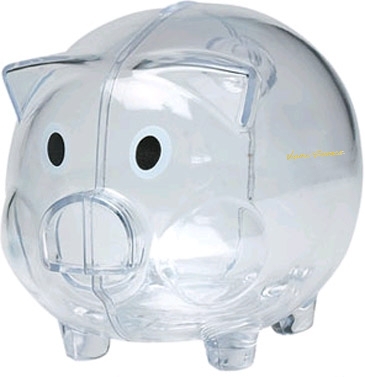 Plastic Piggy Bank