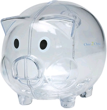 Plastic Piggy Bank