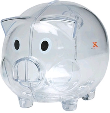 Plastic Piggy Bank