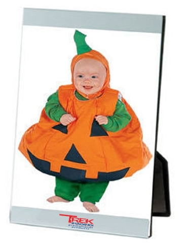 5 X 7 Three Piece Brushed Silver Clip Frame