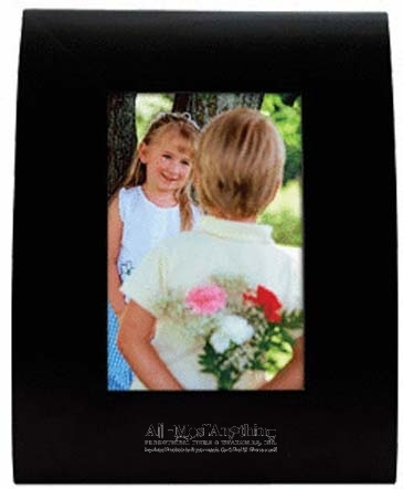 5 x 7 Curved Wood Frame