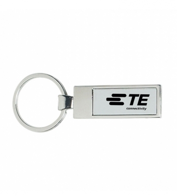 Rectangle Metal Key Tag