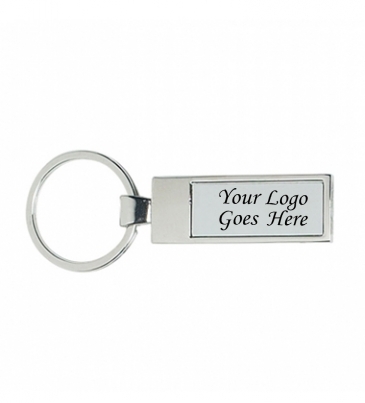 Rectangle Metal Key Tag