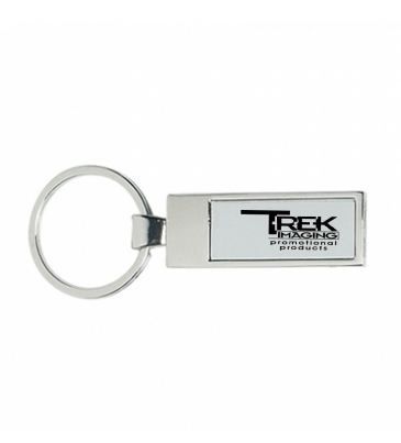 Rectangle Metal Key Tag