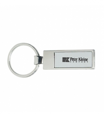 Rectangle Metal Key Tag