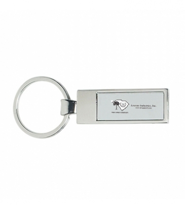 Rectangle Metal Key Tag