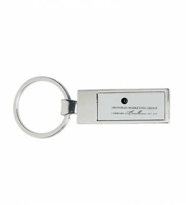 Rectangle Metal Key Tag