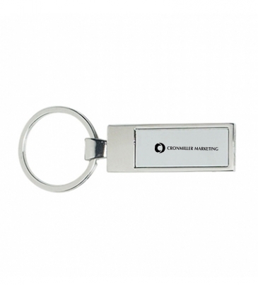 Rectangle Metal Key Tag