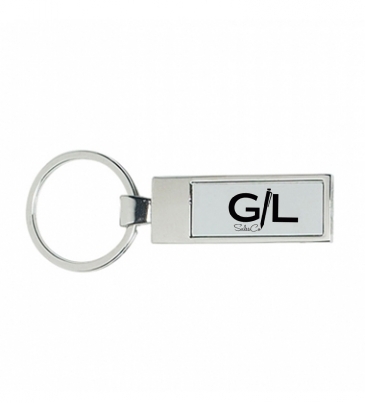 Rectangle Metal Key Tag