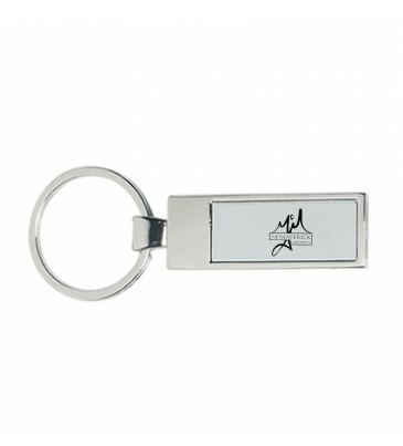 Rectangle Metal Key Tag