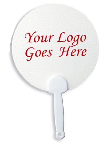 Transparent Plastic Hand Fan