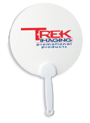 Transparent Plastic Hand Fan