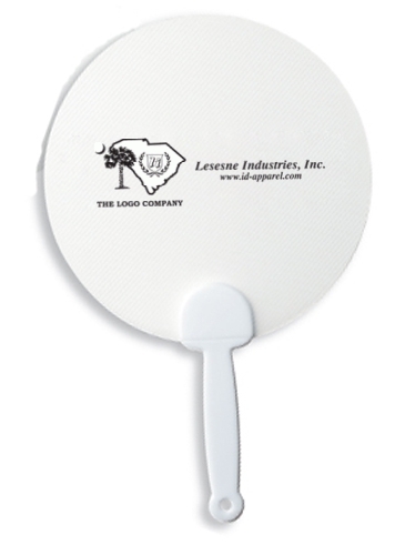 Transparent Plastic Hand Fan