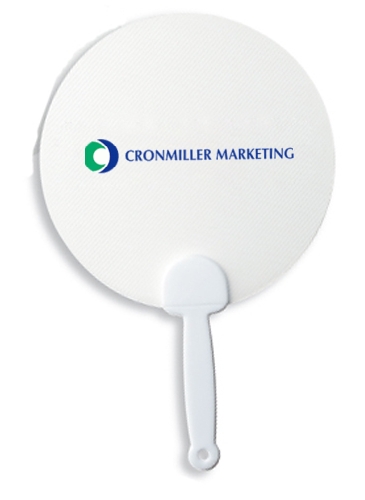 Transparent Plastic Hand Fan