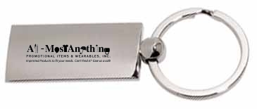 "Era" Laser Engraved Metal Keyholder