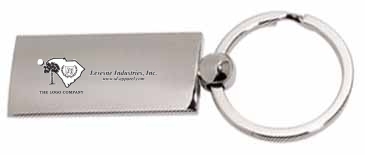 "Era" Laser Engraved Metal Keyholder