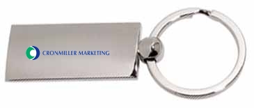 "Era" Laser Engraved Metal Keyholder