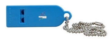 Two Tone Whistle With Chain