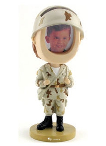 Soldier Single Bobble Heads