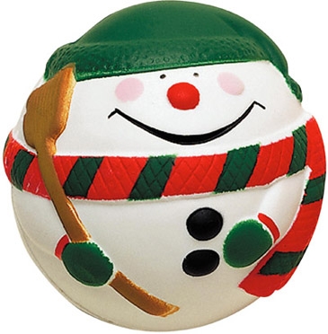 Snowman Ball Stress Reliever