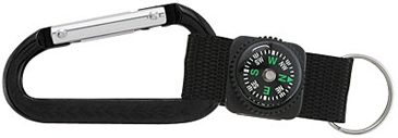 Busbee Carabiner with Compass