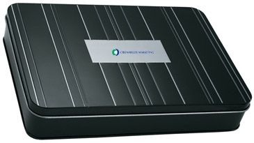 Large Giftset Tin Size: 10"x7"x1 1/2"