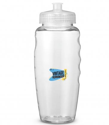 Prime Line USA Made 30oz Polyclear™ Gripper Water Bottle
