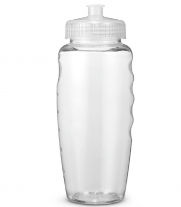 Prime Line USA Made 30oz Polyclear™ Gripper Water Bottle