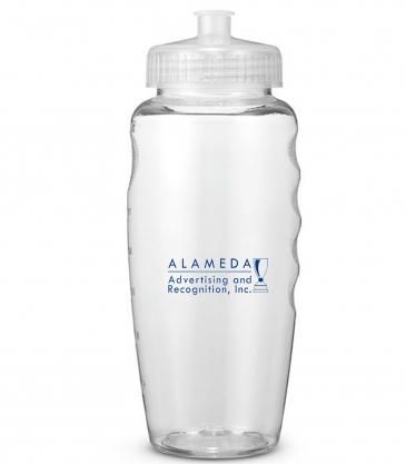 Prime Line USA Made 30oz Polyclear™ Gripper Water Bottle
