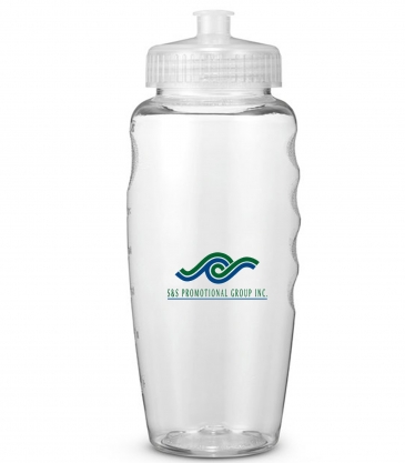 Prime Line USA Made 30oz Polyclear™ Gripper Water Bottle