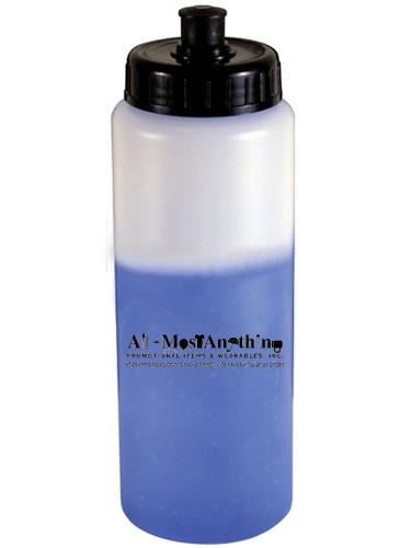 32 oz. Mood Sports Bottle with Push 'n Pull Cap