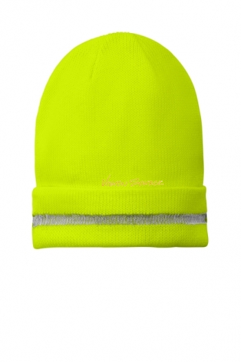 CornerStone® - Enhanced Visibility Beanie with Reflective Stripe