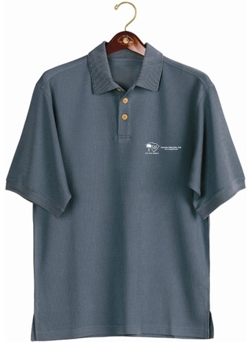 Pebble Beach Men's Pebble Silk/Cotton Polo
