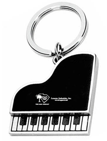 Metal Piano Shape Key Chain