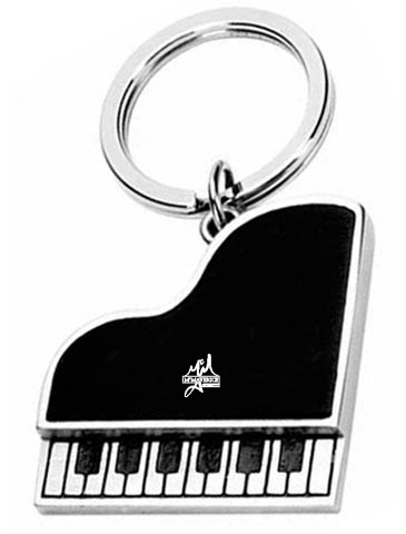 Metal Piano Shape Key Chain