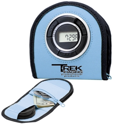 Pouch Pedometer Alarm Clock