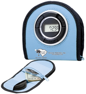 Pouch Pedometer Alarm Clock
