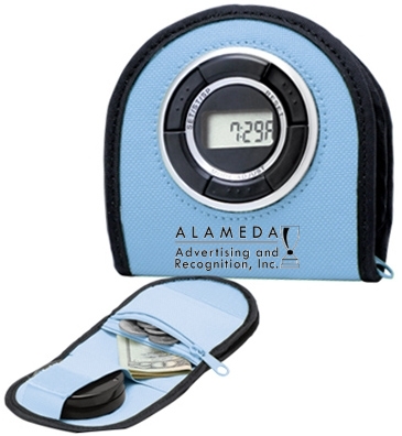 Pouch Pedometer Alarm Clock