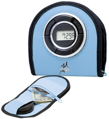 Pouch Pedometer Alarm Clock