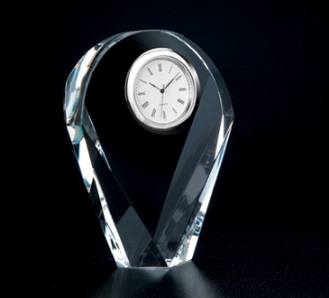 Designer Crystal Arch Clock