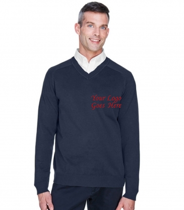 Devon & Jones Men's V-Neck Sweater